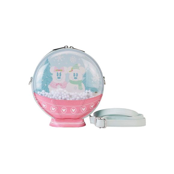 Disney Mickey And Friends Winter Snowglobe Crossbody >:( - Picture 1 of 6